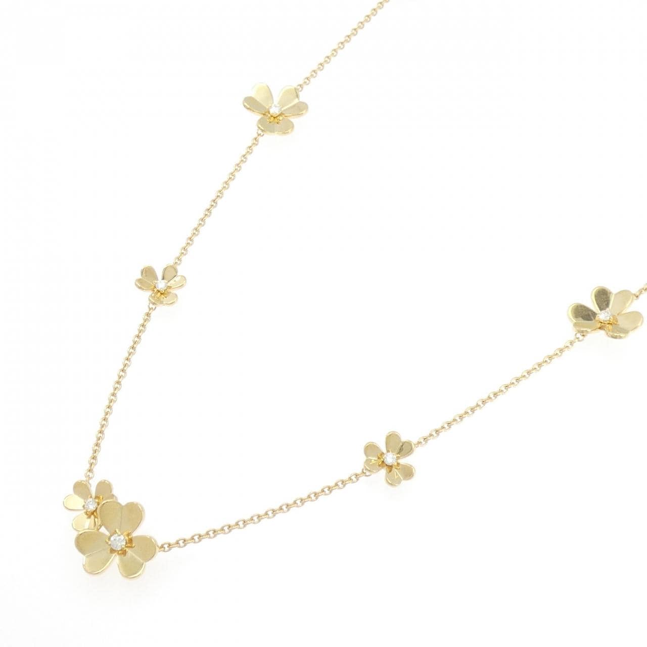 ヴァンクリーフ&アーペル フリヴォル 9フラワー ネックレス