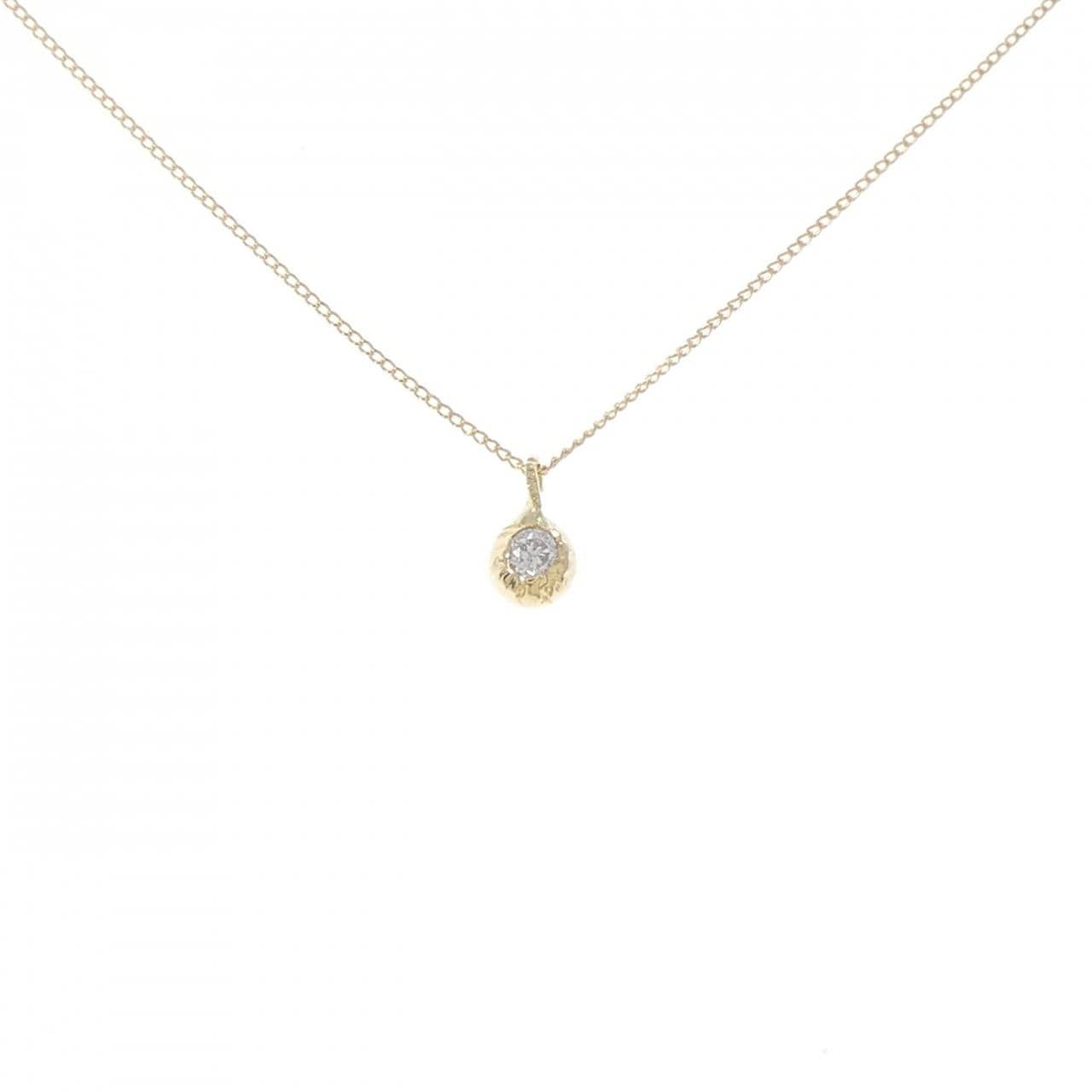 K18YG ダイヤモンド ネックレス