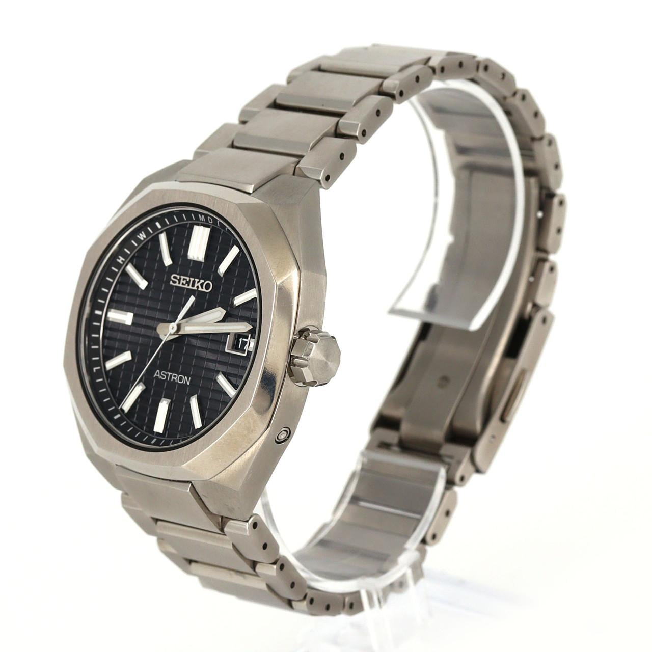 セイコー アストロンネクスター 電波時計 7B72-0AF0/SBXY063 TI ソーラークォーツ