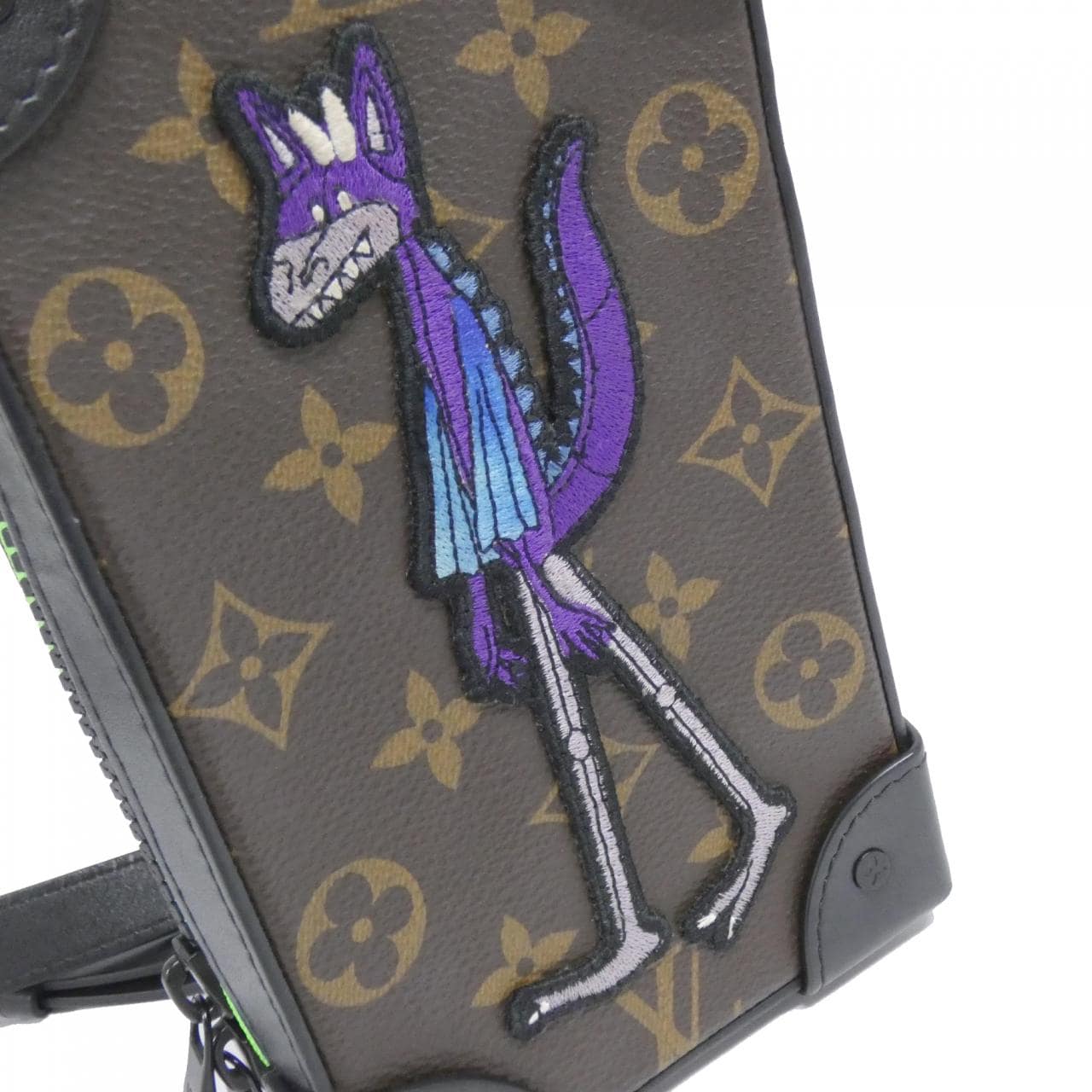 ルイヴィトン モノグラム(LVフレンズ) ソフトトランク フォーンボックス M80144 ショルダーバッグ