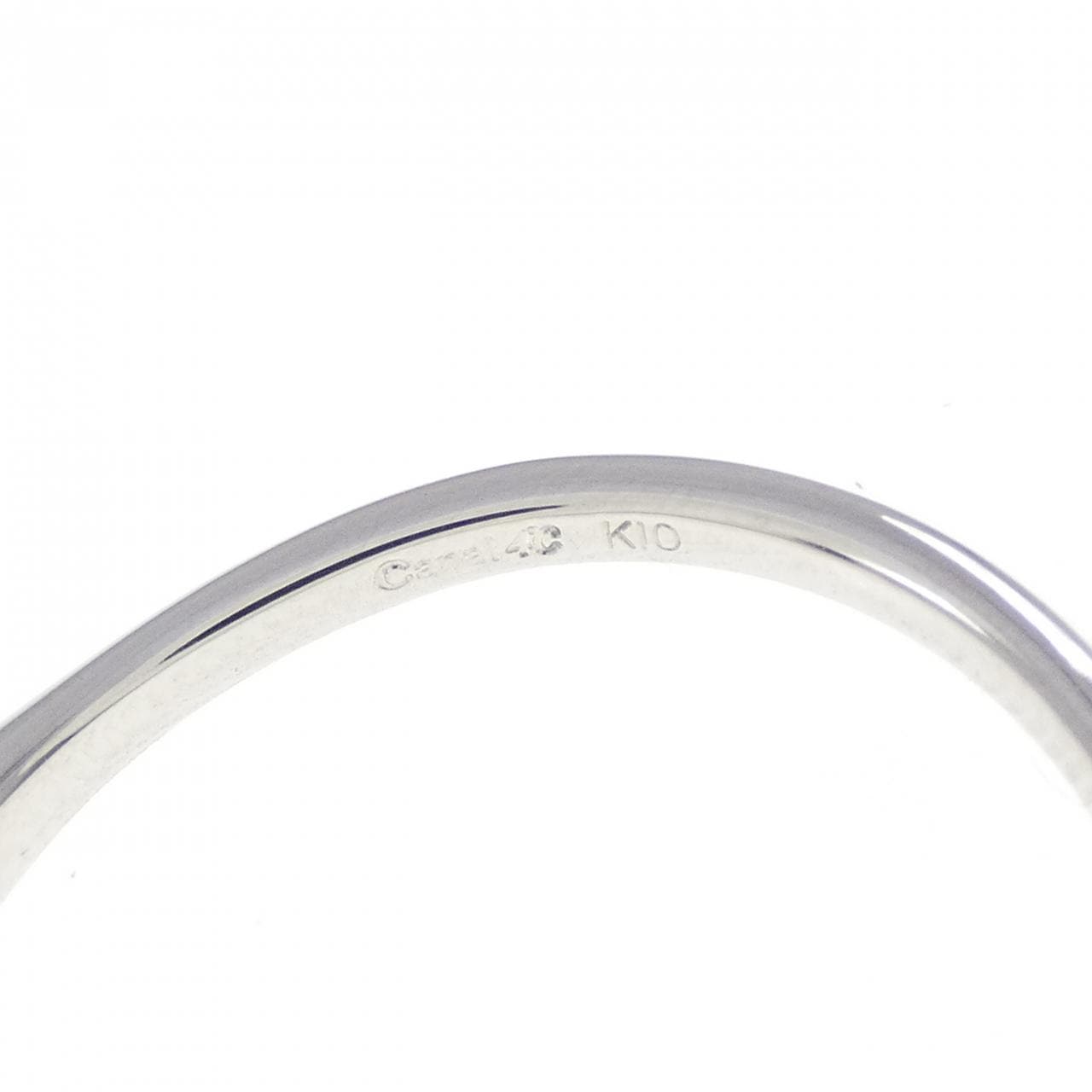 4゜C K10WG リング