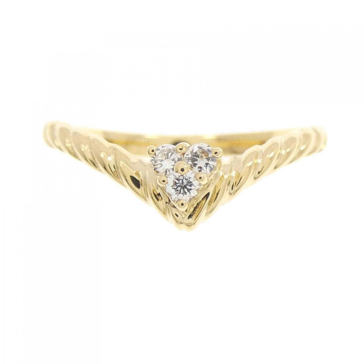 ポンテヴェキオ ダイヤモンド リング 0.08CT