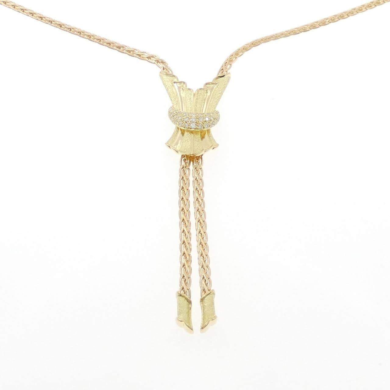 ジュネ ダイヤモンド ネックレス 0.57CT