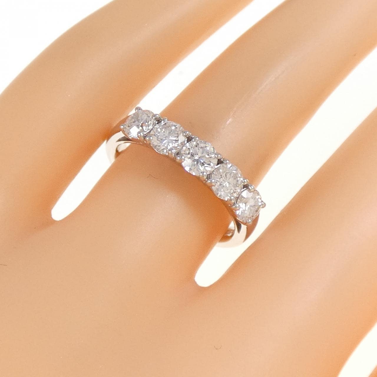 【リメイク】PT900 ダイヤモンド リング 1.096CT E-G SI2 VG-GOOD