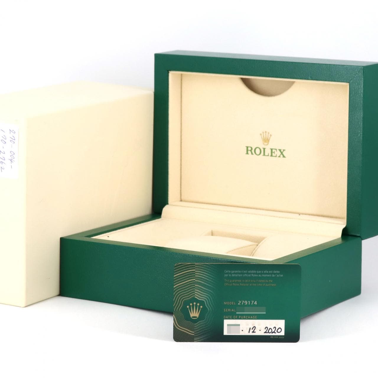 ロレックス デイトジャスト 279174G SSxWG 自動巻 ランダム番