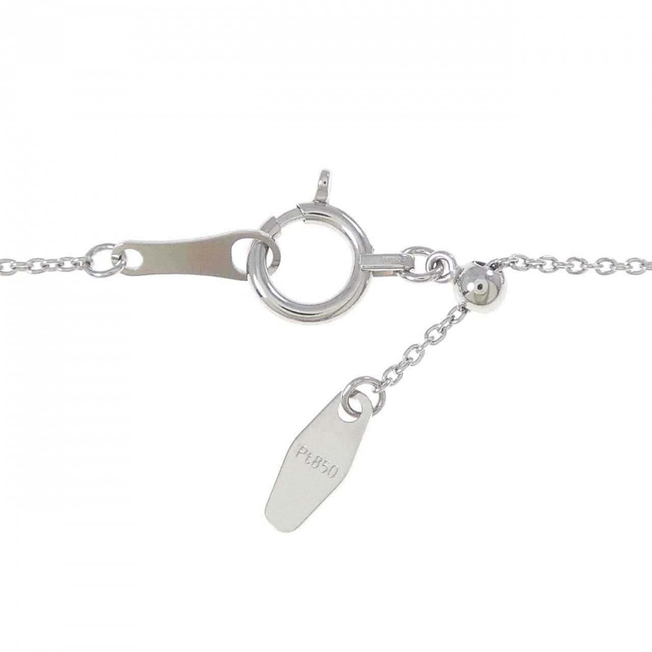 【リメイク】PT900/PT850 ダイヤモンド ネックレス 0.541CT E VVS2 3EXT H＆C