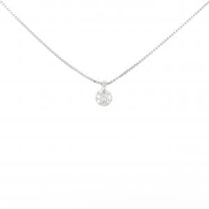 PT900/PT850 ソリティア ダイヤモンド ネックレス 1.019CT
