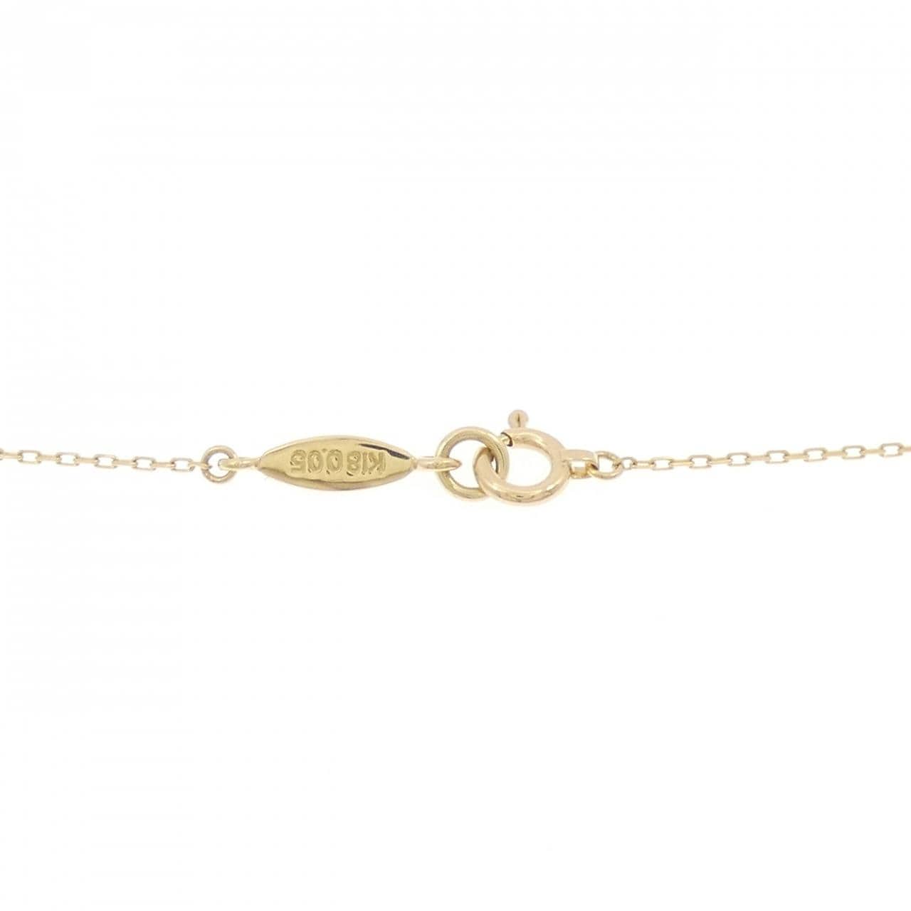 アーカー クロスパヴェ ネックレス 0.05CT