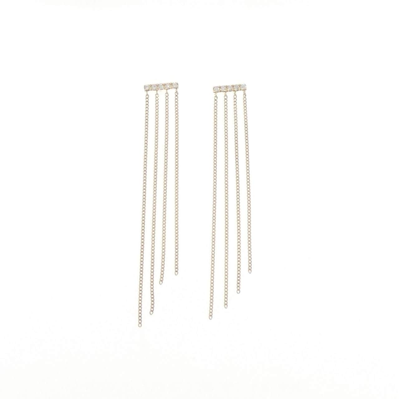 AHKAH鑽石耳環 0.06克拉