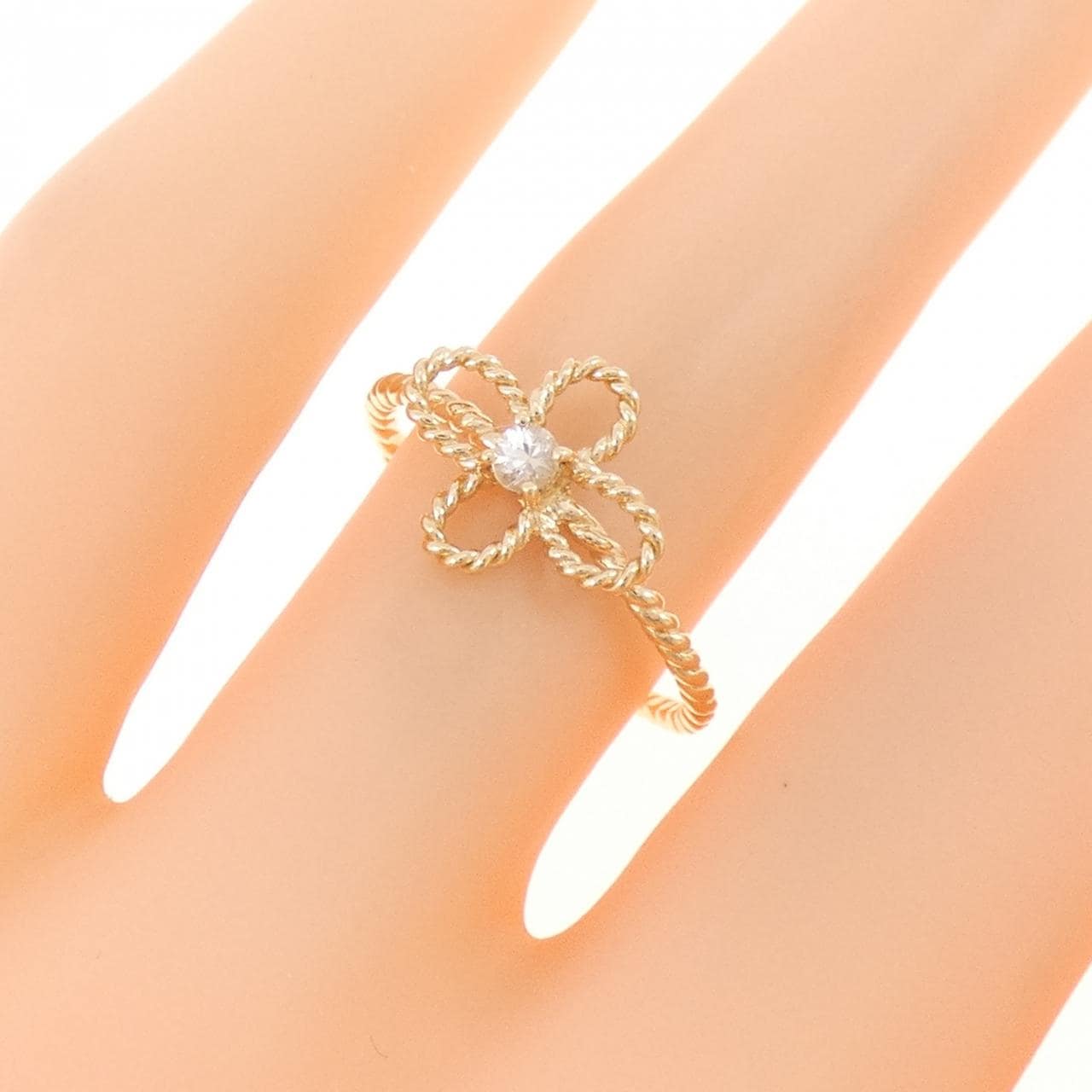 サマンサティアラ ホワイトサファイヤ リング