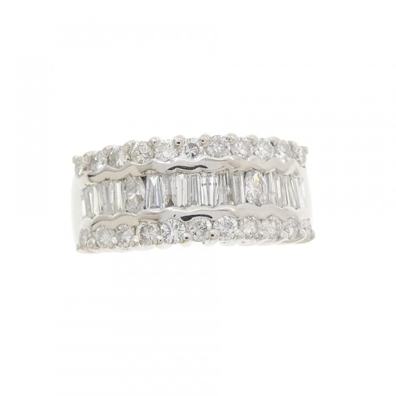 PT900 ダイヤモンド リング 1.35CT