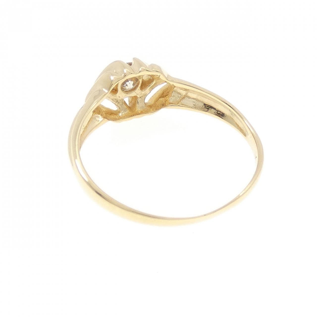 K18YG ダイヤモンド リング 0.20CT