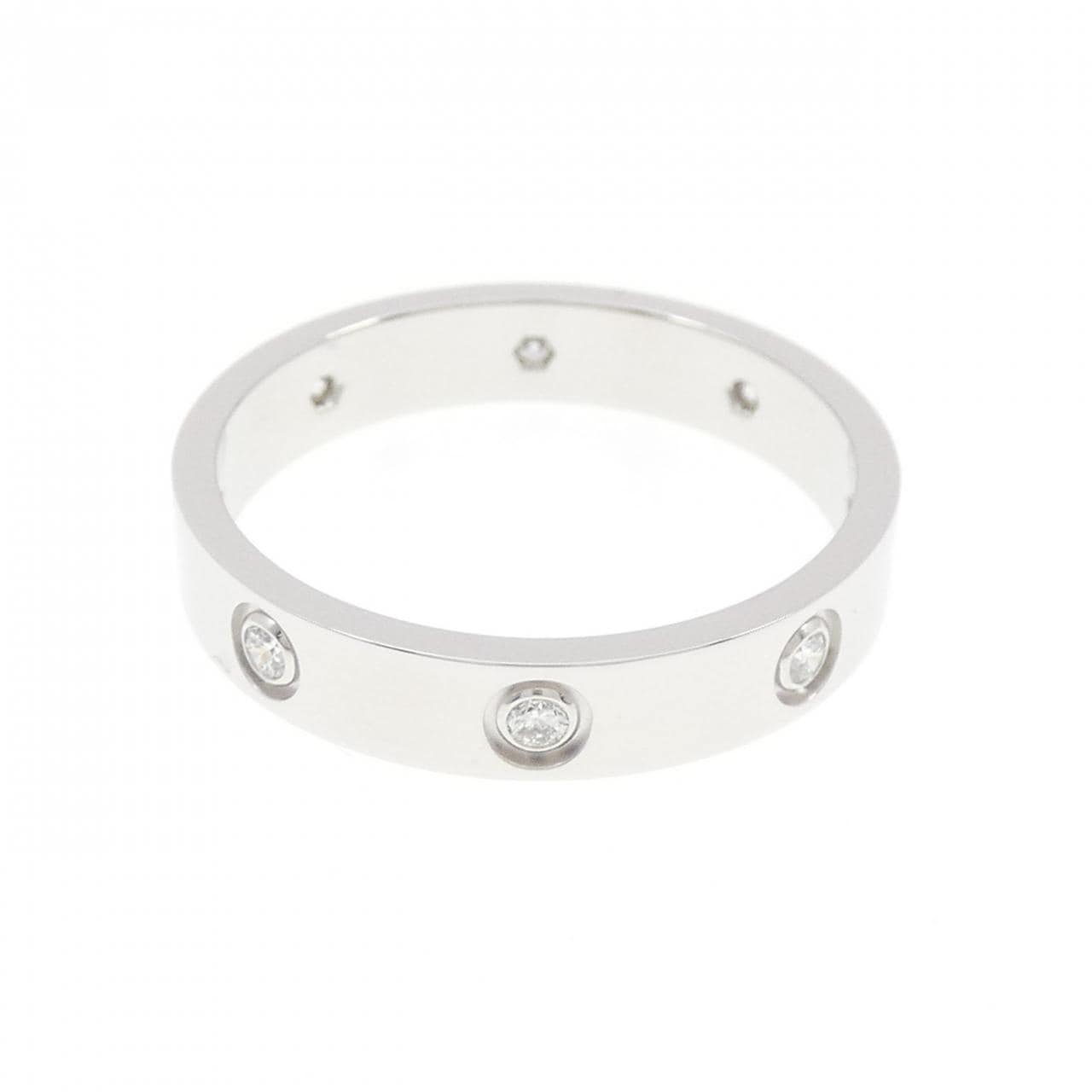 カルティエ ミニラブ フルダイヤ リング