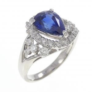 PT900 サファイヤ リング 2.045CT