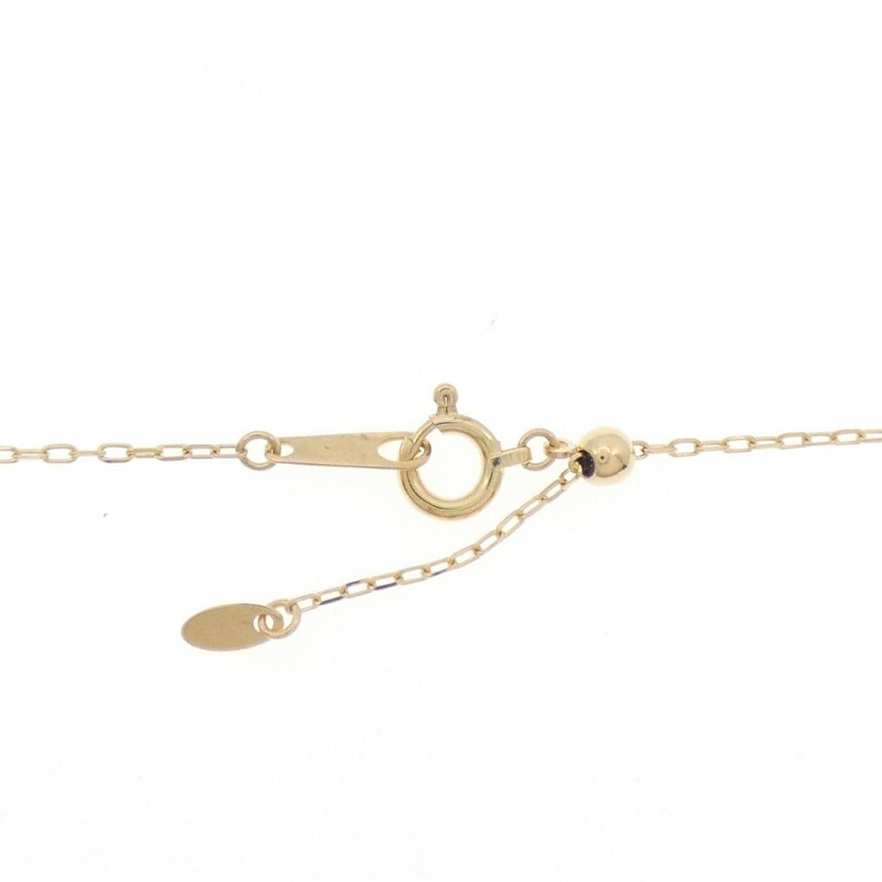 K18YG ローズ ダイヤモンド ネックレス 0.315CT