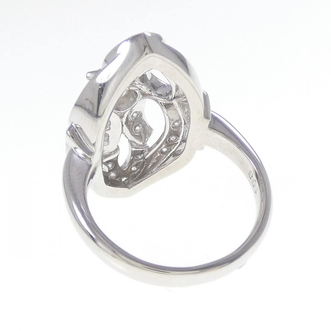 PT900鑽石戒指 1.08克拉