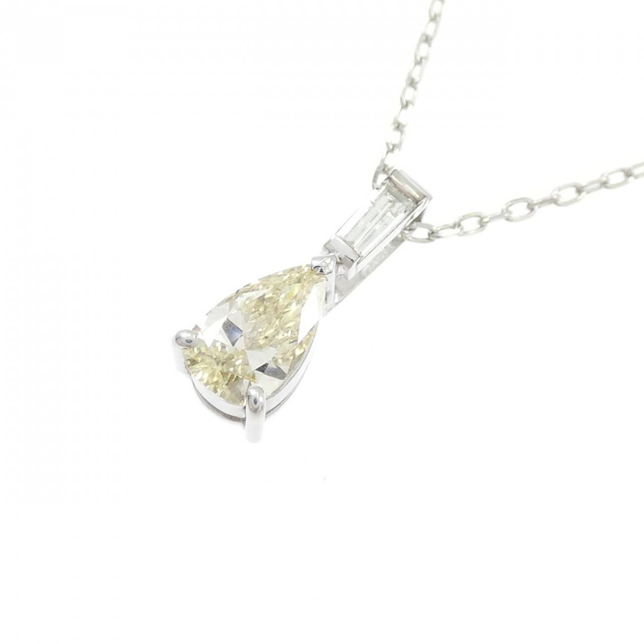 PT900/PT850 ダイヤモンド ネックレス 0.49CT