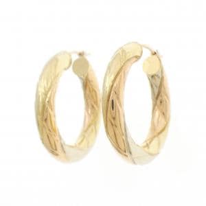 750スリーカラー フープ ピアス