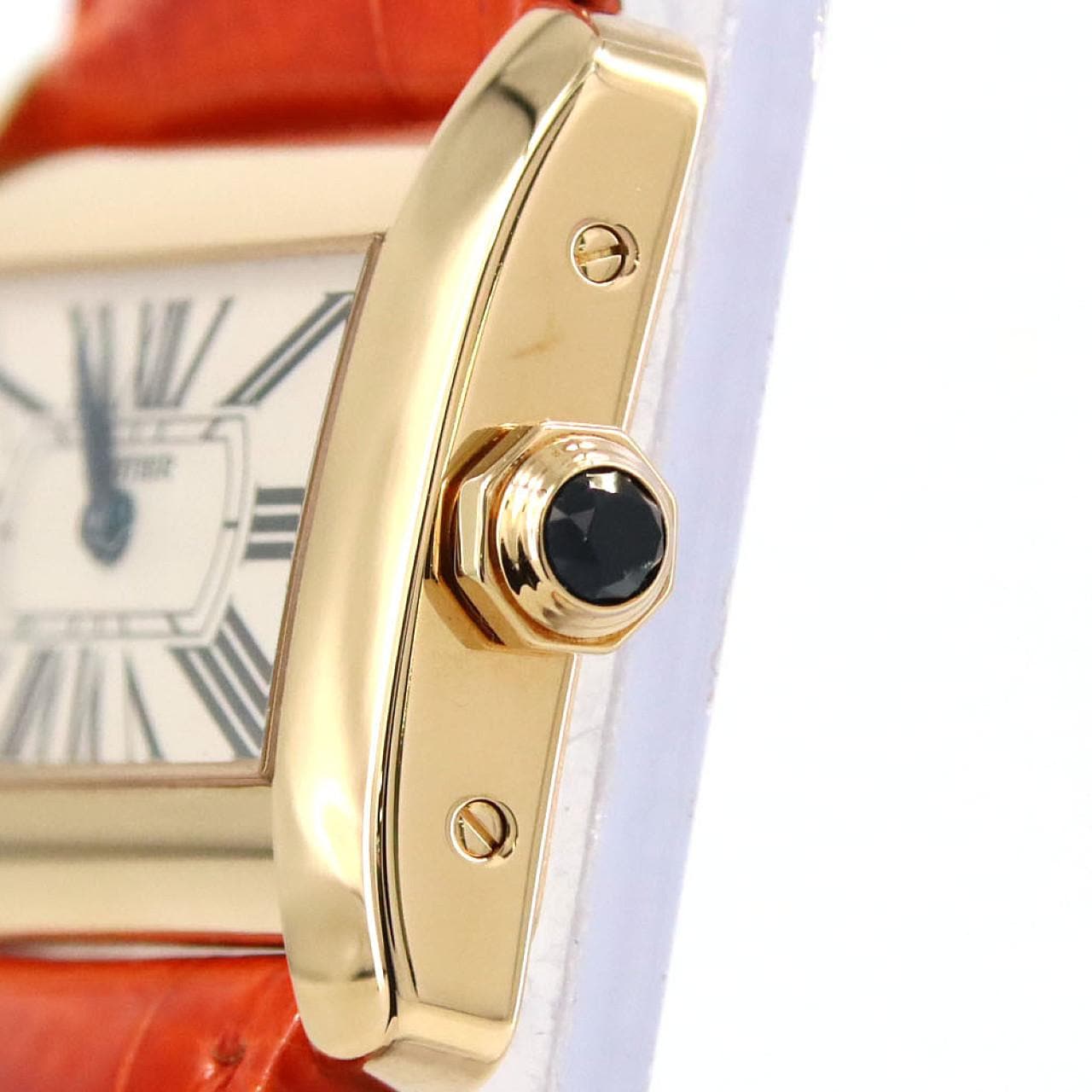 カルティエ ミニタンクディヴァン YG W6300356 YG クォーツ