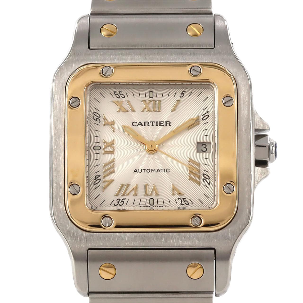 カルティエ サントスガルベLM コンビ W20041C4 SSxYG 自動巻