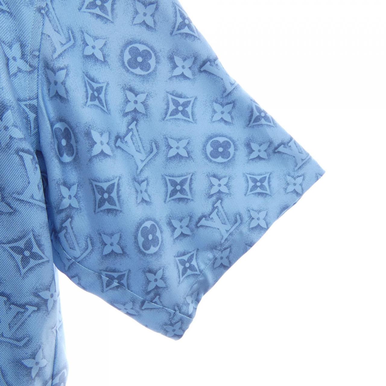 ルイヴィトン LOUIS VUITTON モノグラムシルクショーツショートスリーブシャツ HPS34WZ49 S/Sシャツ