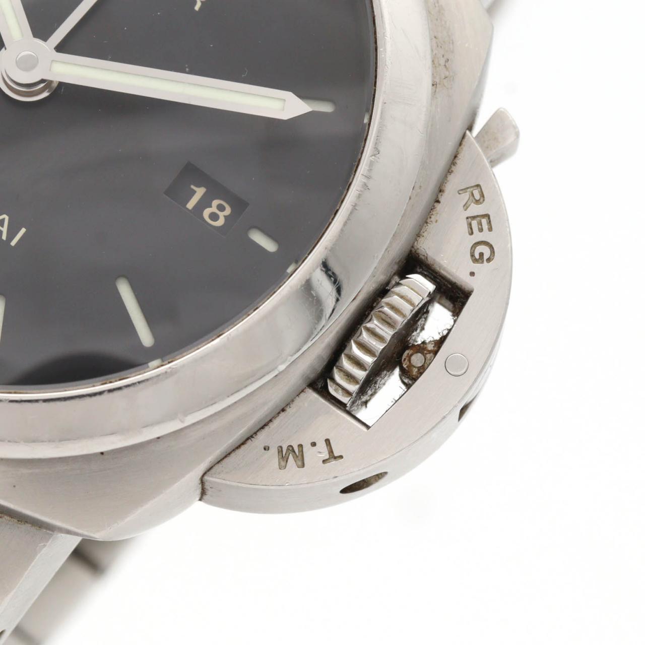 【ノーメンテナンス還元価格】パネライ ルミノール1950 3DAYS GMTパワーリザーブ PAM00329 SS 自動巻