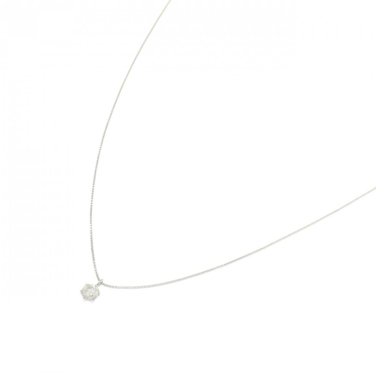 PT900/PT850 ダイヤモンド ネックレス 0.112CT