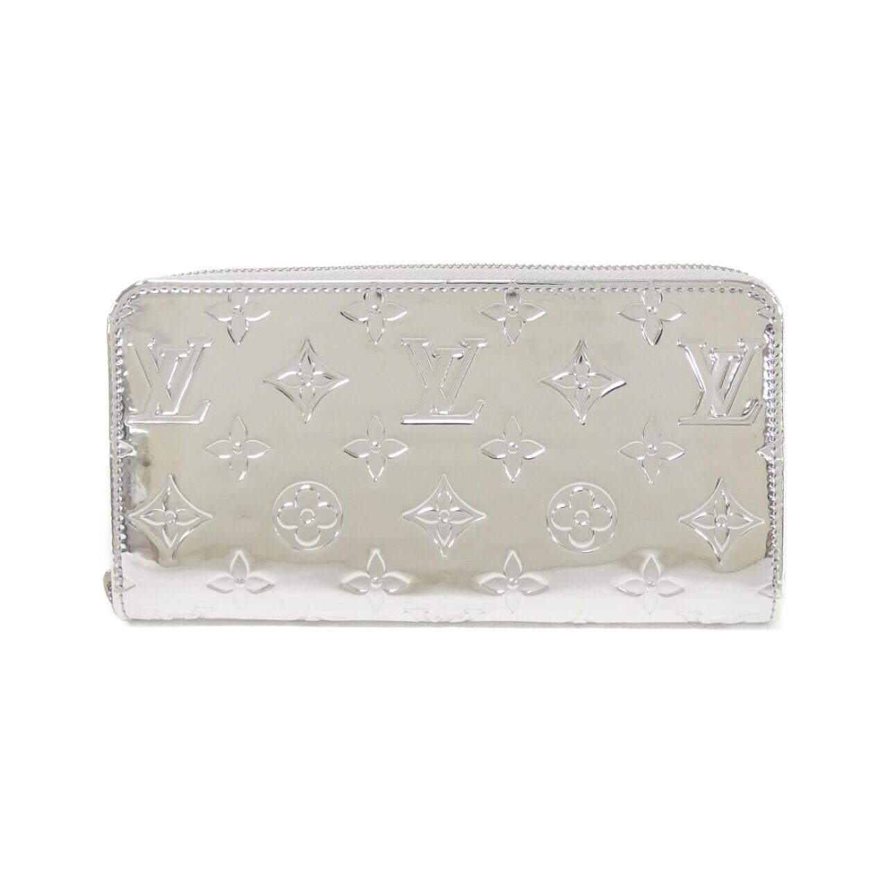 LOUIS VUITTON LV Snow (Monogram Miroir)拉链錢包 M83543 錢包