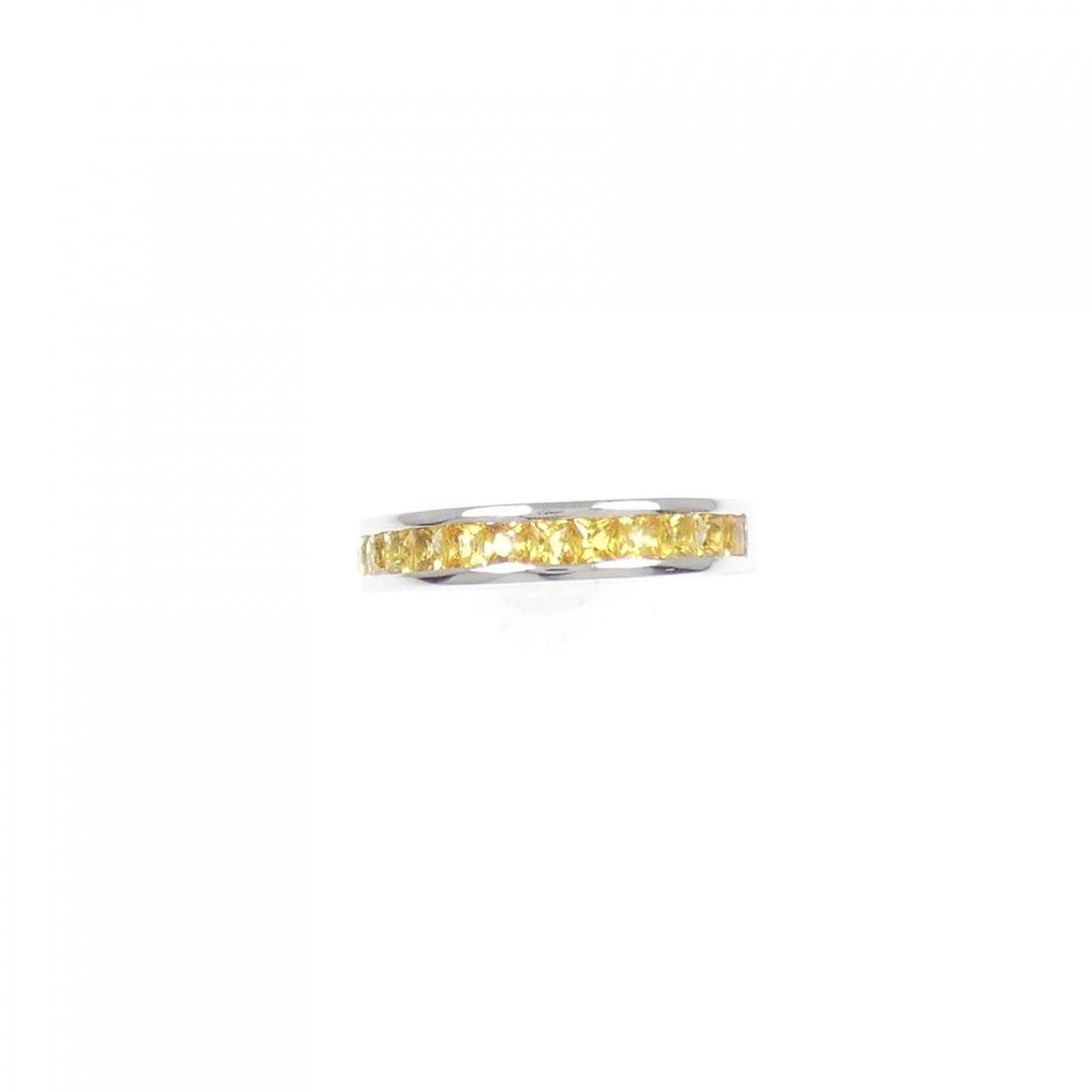 K18WG サファイヤ リング 0.79CT