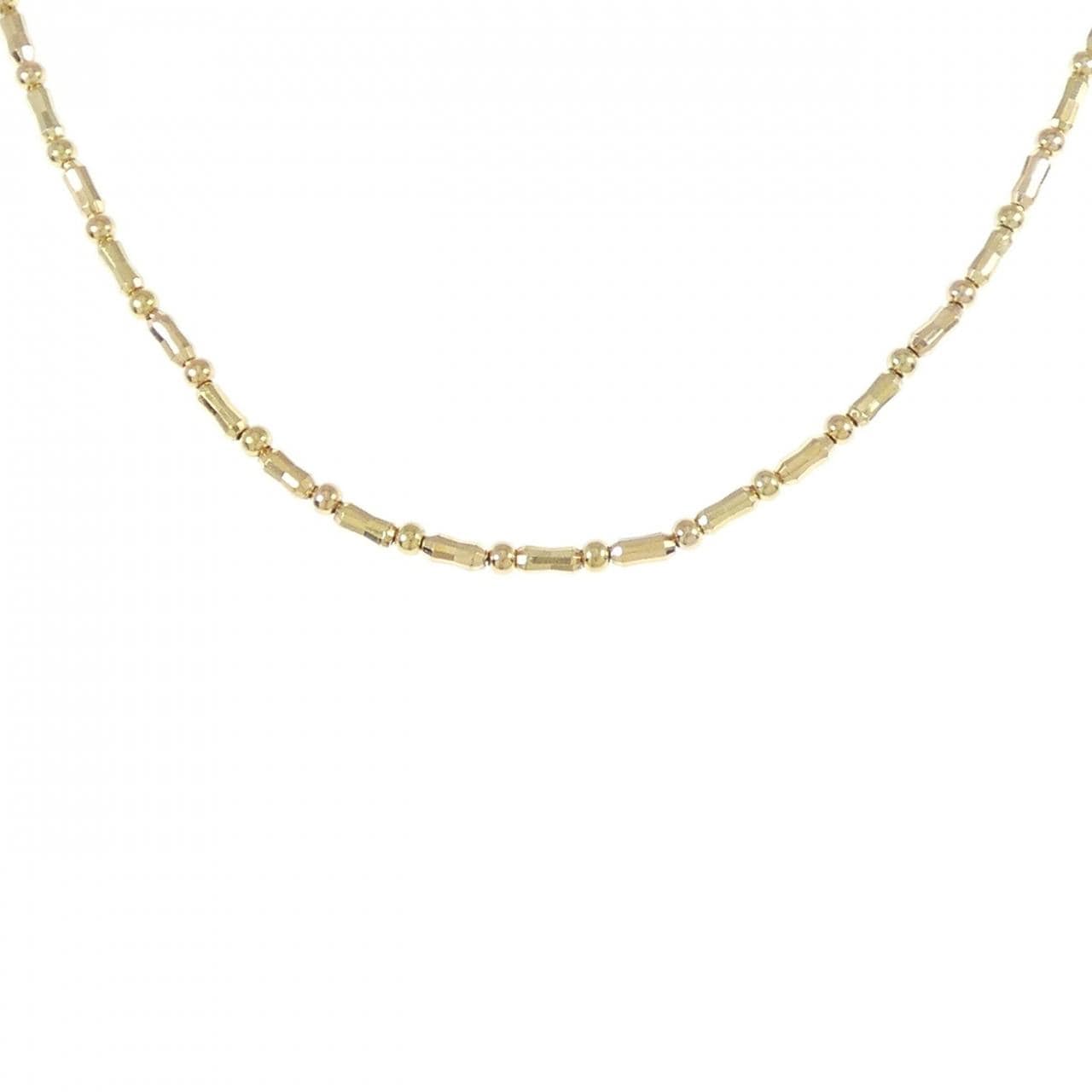 K18YG necklace