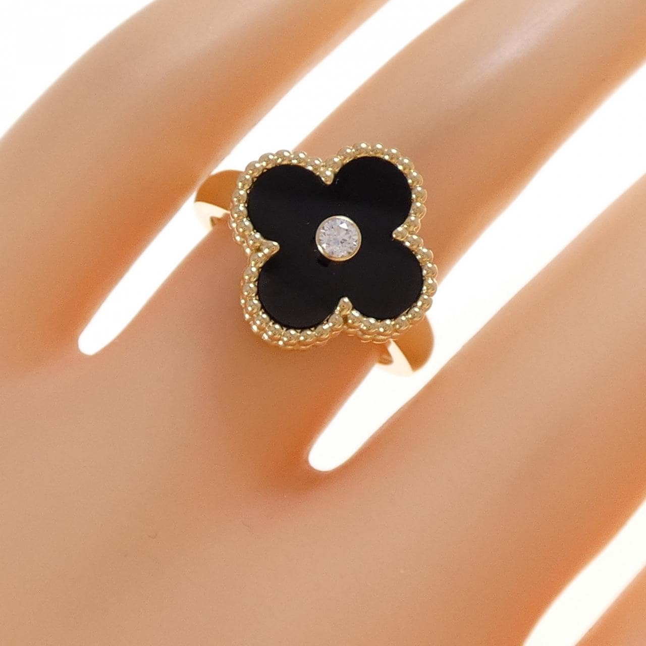 ヴァンクリーフ&アーペル ヴィンテージアルハンブラ リング