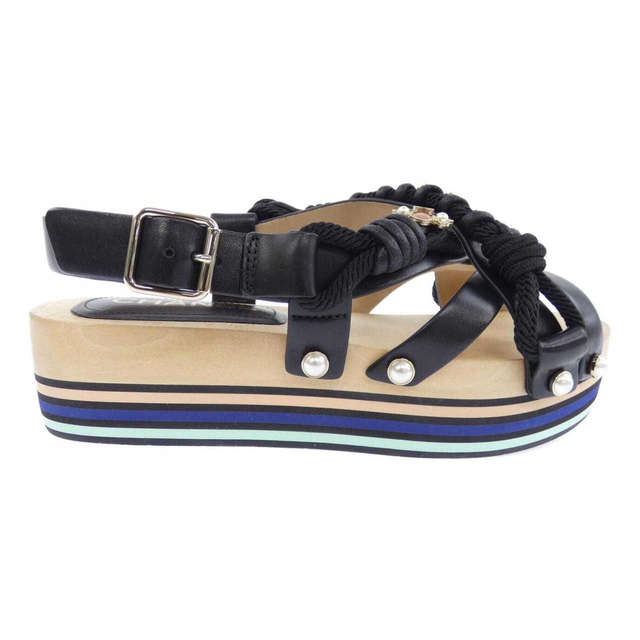 シャネル CHANEL G45170B13985 サンダル