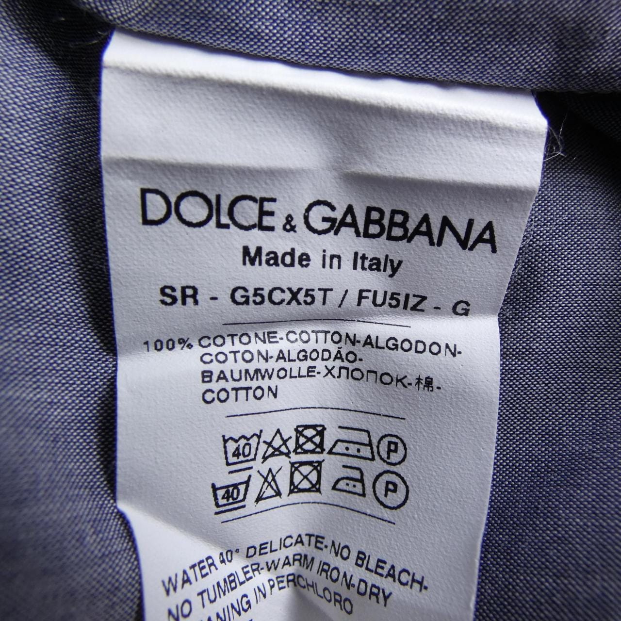 ドルチェアンドガッバーナ DOLCE&GABBANA シャツ