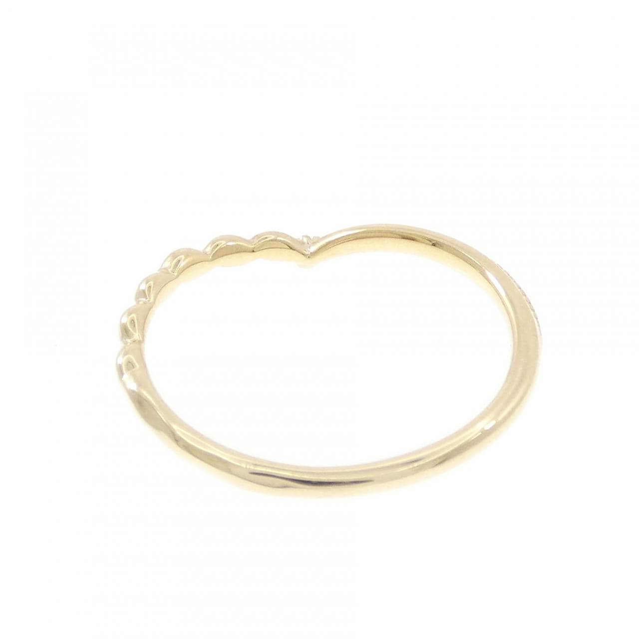 アガット ダイヤモンド リング 0.007CT