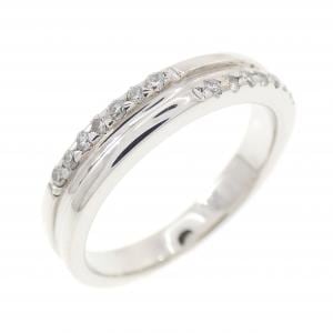 K14WG ダイヤモンド リング 0.11CT