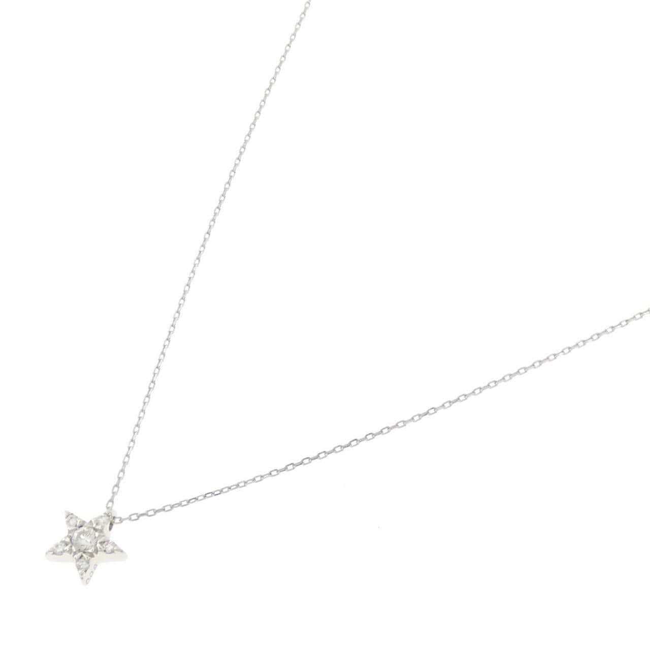 スタージュエリー ダイヤモンド ネックレス 0.08CT