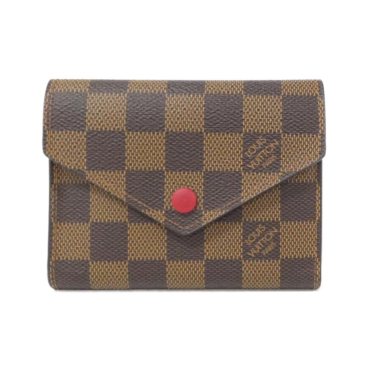 ルイヴィトン ダミエ ポルトフォイユ ヴィクトリーヌ N41659 財布