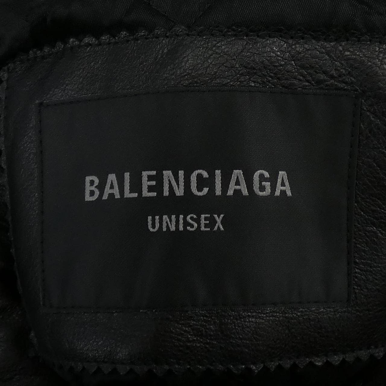 バレンシアガ BALENCIAGA 770600 TLS01 UNISEX レザージャケット