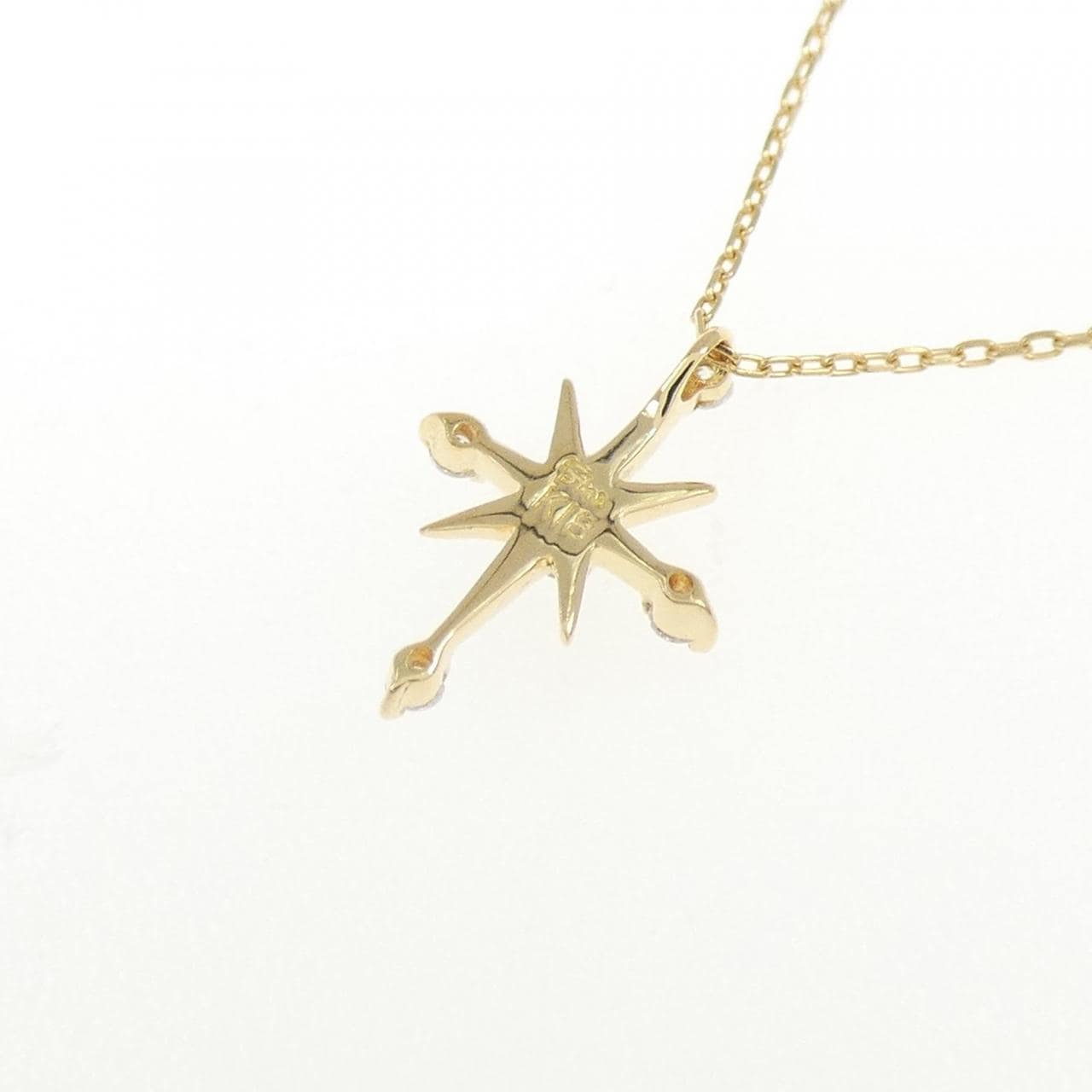 STAR JEWELRY十字星项链 0.04CT