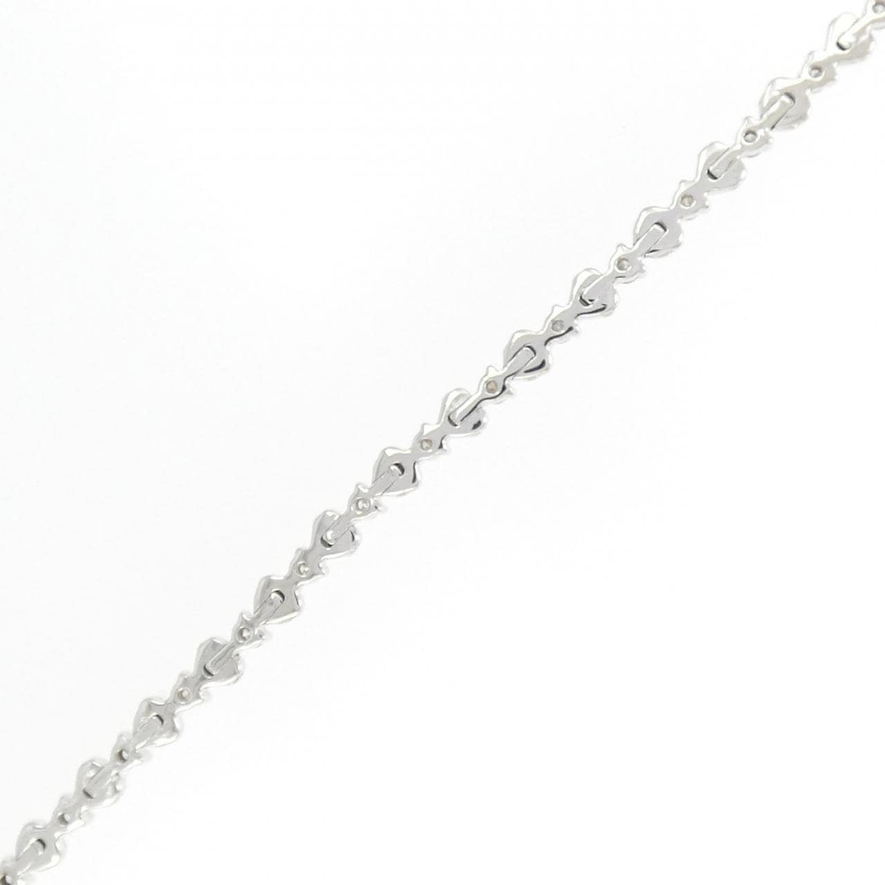 タサキ ハート ダイヤモンド ブレスレット 0.72CT