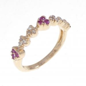 ポンテヴェキオ ルビー リング 0.12CT