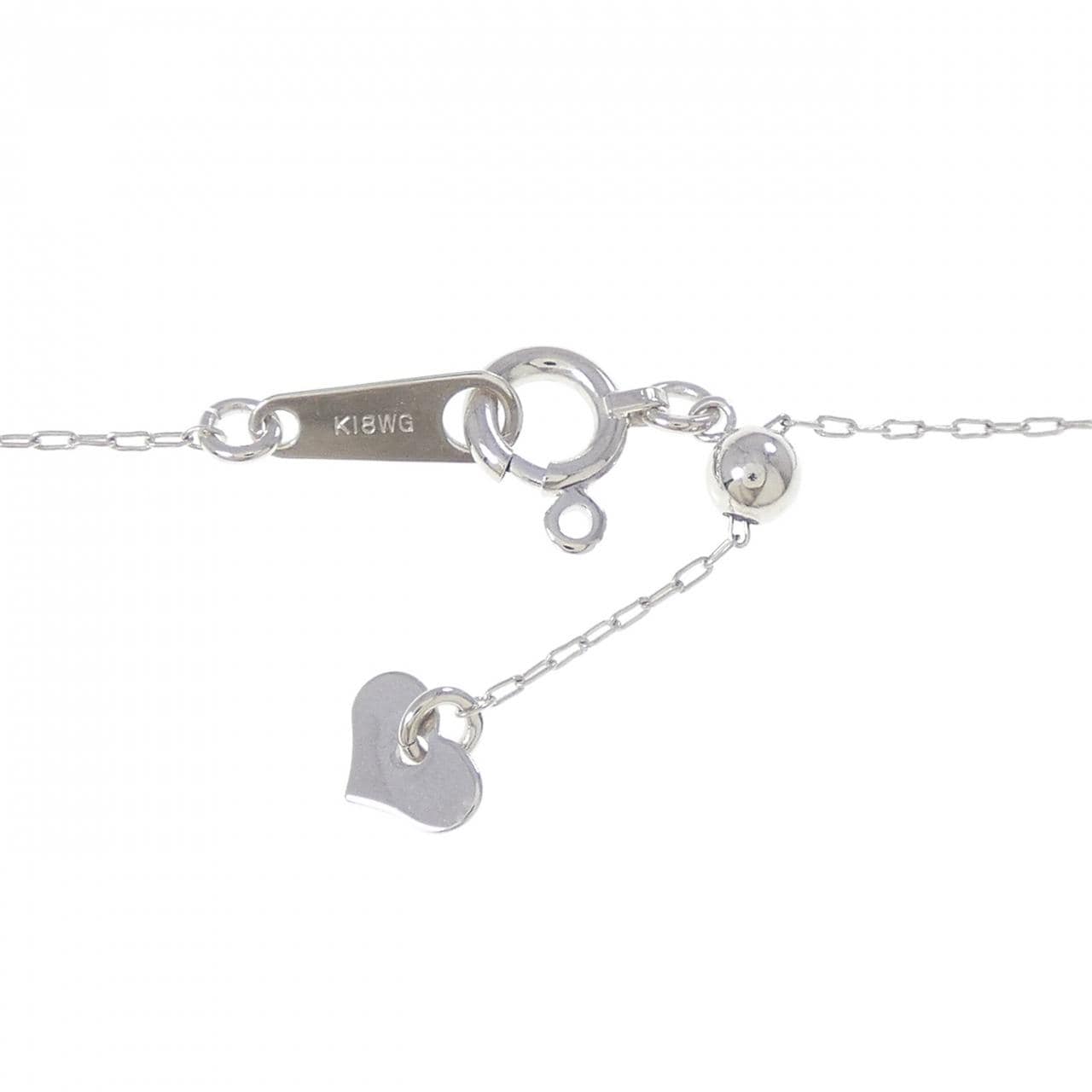 K18WG アコヤパール ネックレス 7.0mm