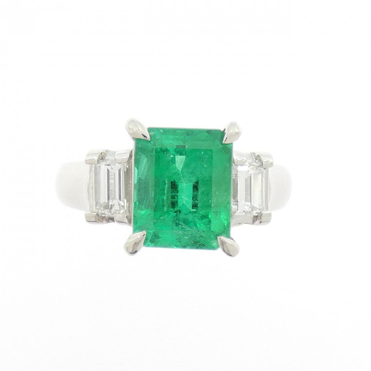 PT900 エメラルド リング 2.01CT コロンビア産