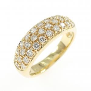 K18YG ダイヤモンド リング 0.40CT