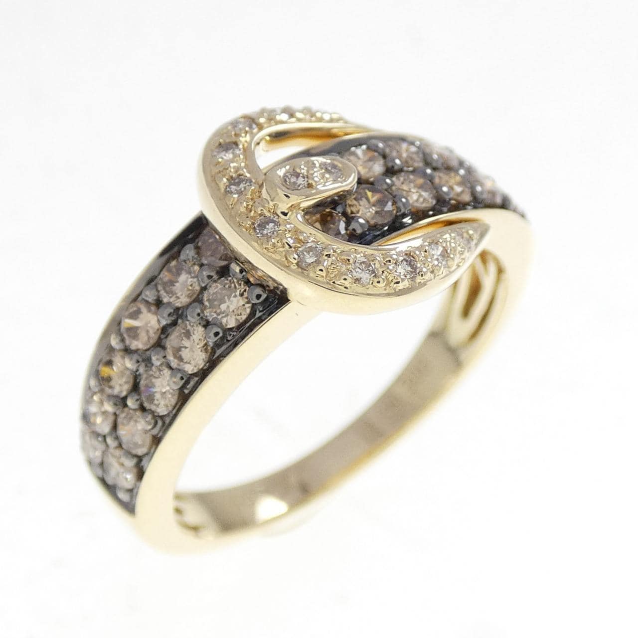 14KTTG/14KTBG ダイヤモンド リング 0.308CT