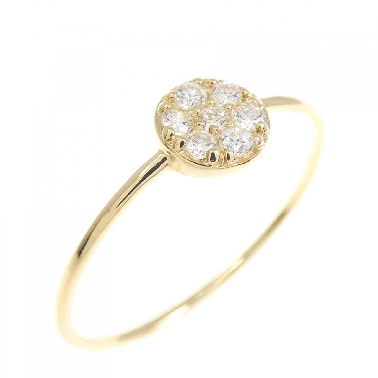 [再加工款] K18YG鑽石0.10CT