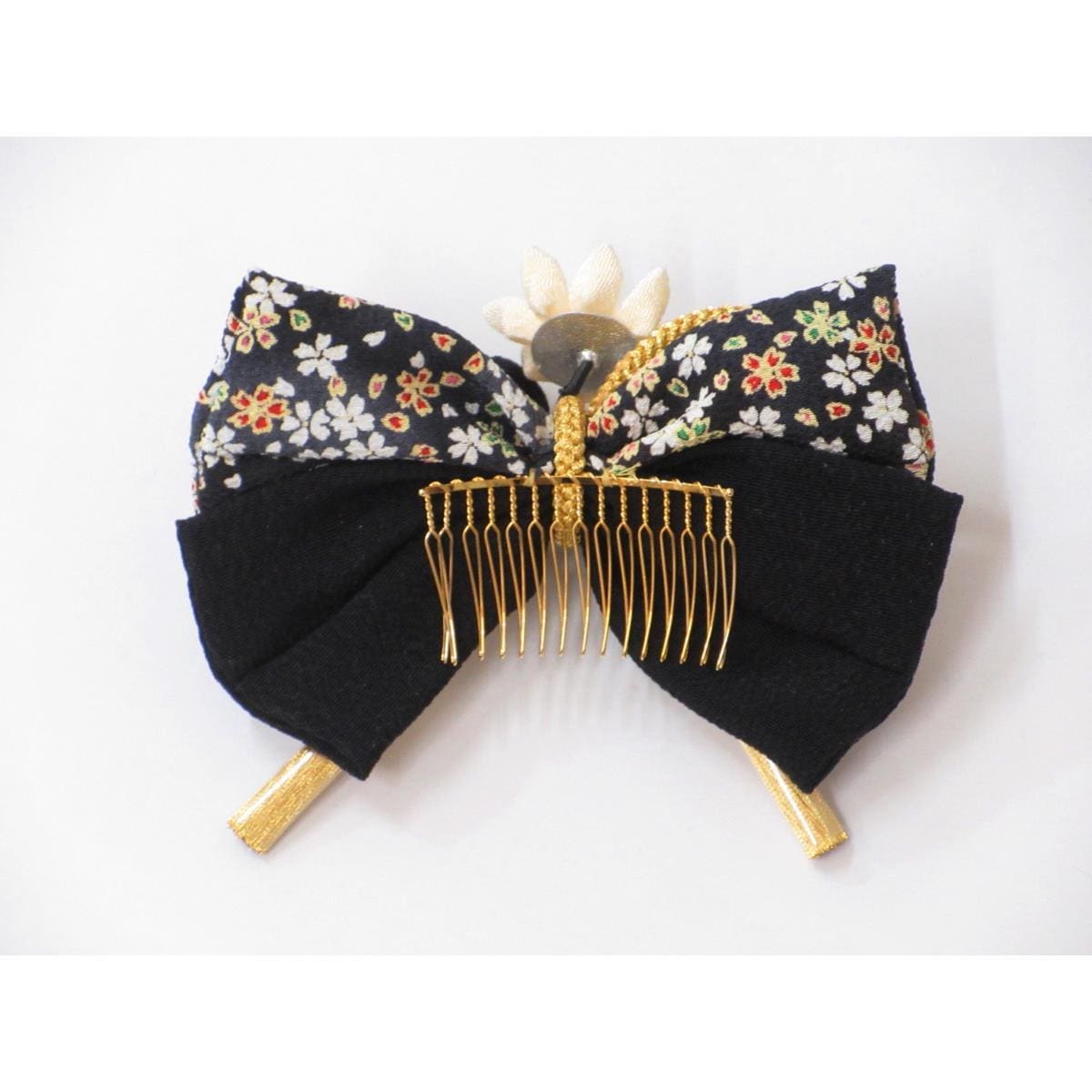 【新品】髪飾り　リボン