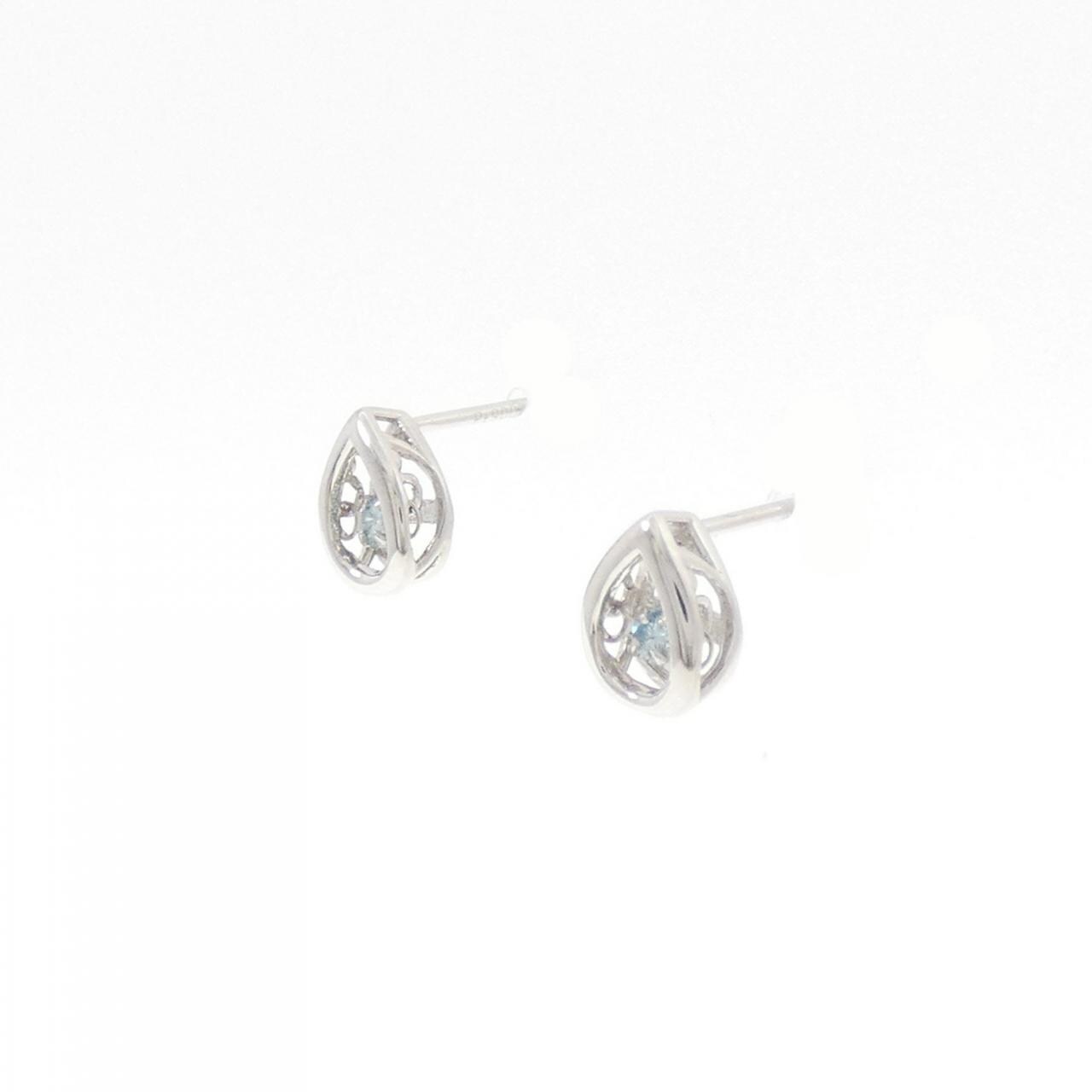 PT950/PT900 ダイヤモンド ピアス 0.04CT