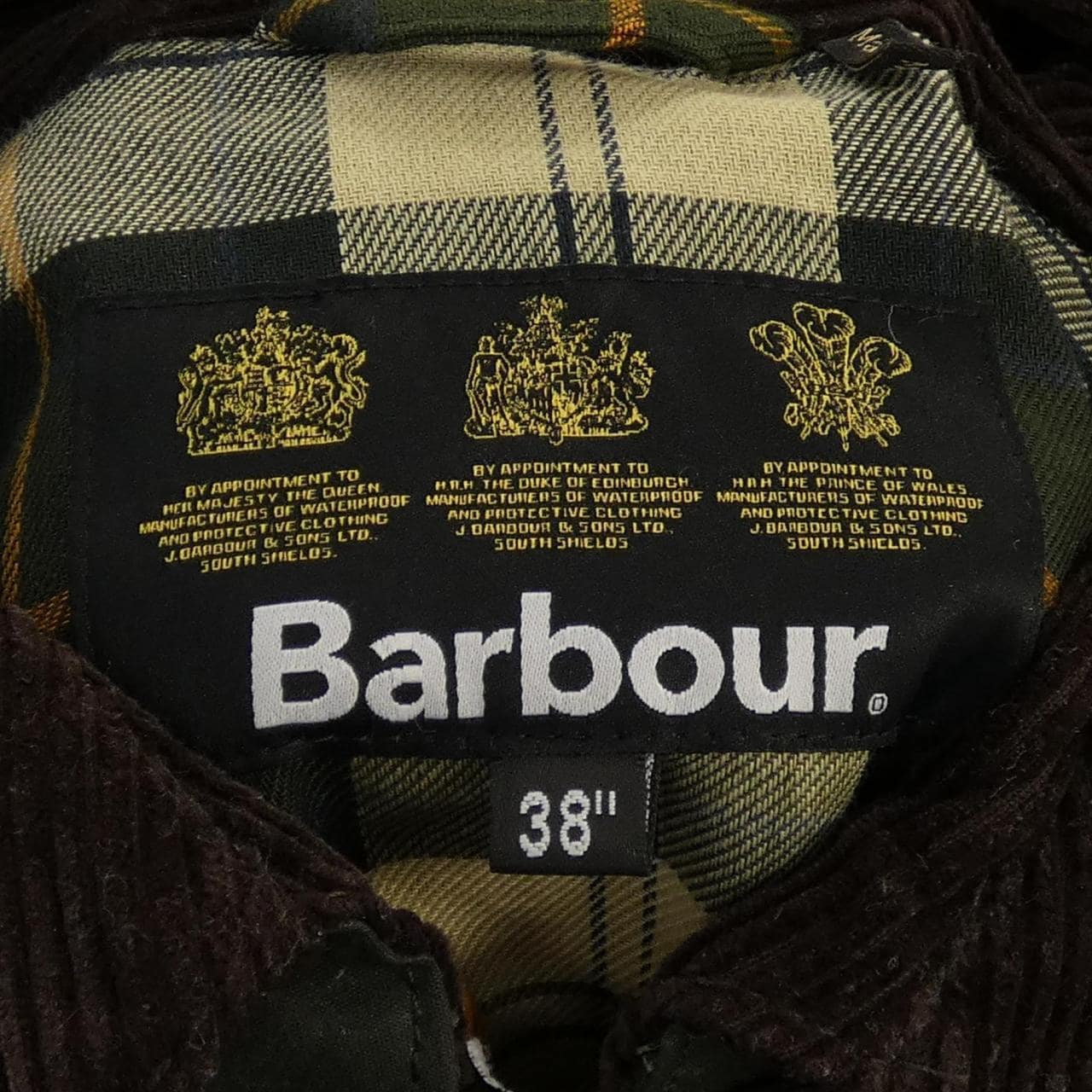 バブアー BARBOUR 1802165 コート