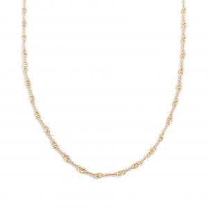 クロムハーツ CHROME HEARTS ROLL CHAIN I18 GLD 205014937GLDI18001 NECKLACE